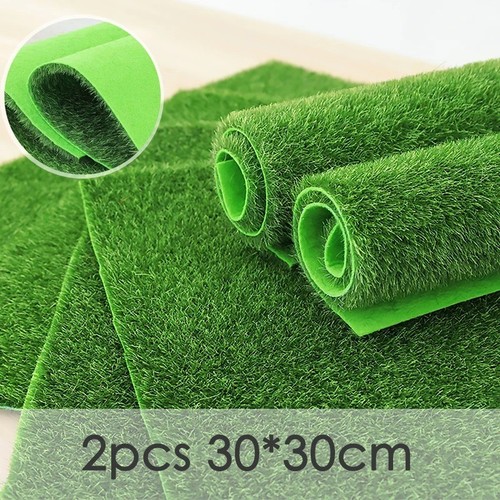 2pcs artificial grass tiles - artificial,