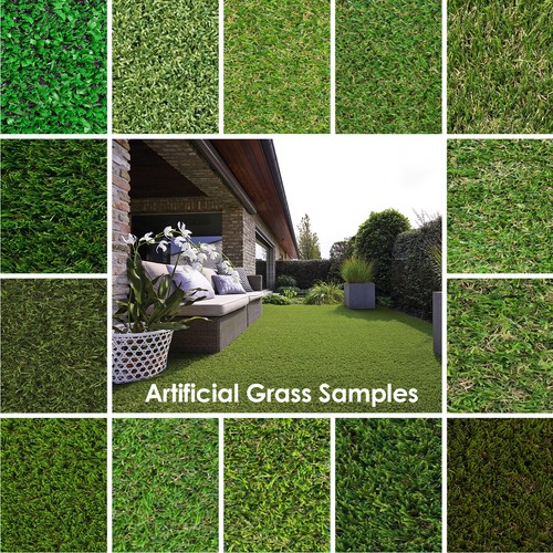 Artificial grass samples - samples, 4m